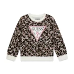 GUESS LS ACTIVE TOP LEOPARD ΦΟΥΤΕΡ ΜΠΛΟΥΖΑ