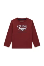 GUESS LS T-SHIRT AUTHENTIC RED ΜΠΛΟΥΖΑ