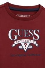 GUESS LS T-SHIRT AUTHENTIC RED ΜΠΛΟΥΖΑ - Image 3