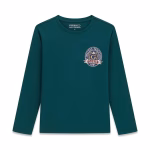 GUESS LS T-SHIRT TIMELESS TRADITION GREEN ΜΠΛΟΥΖΑ