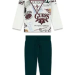 GUESS SET LS ACTIVE GREEN ΜΠΛΟΥΖΑ & ΠΑΝΤΕΛΟΝΙ