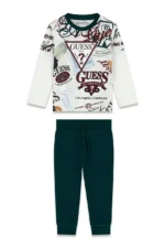GUESS SET LS ACTIVE GREEN ΜΠΛΟΥΖΑ & ΠΑΝΤΕΛΟΝΙ
