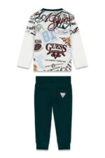 GUESS SET LS ACTIVE GREEN ΜΠΛΟΥΖΑ & ΠΑΝΤΕΛΟΝΙ - Image 2