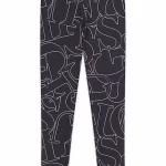 GUESS MICROFIBER LEGGINGS BLACK ΚΟΛΑΝ