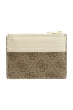 GUESS 4G CARD HOLDER BROWN ΠΟΡΤΟΦΟΛΙ - Image 2