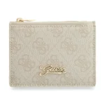 GUESS 4G CARD HOLDER BEIGE ΠΟΡΤΟΦΟΛΙ