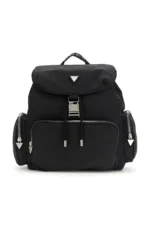 GUESS MINI BACKPACK BLACK ΣΑΚΙΔΙΟ ΠΛΑΤΗΣ