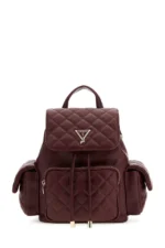 GUESS MINI BACKPACK RED ΣΑΚΙΔΙΟ ΠΛΑΤΗΣ