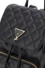 GUESS MINI BACKPACK BLACK ΣΑΚΙΔΙΟ ΠΛΑΤΗΣ - Image 3