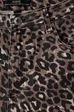 GUESS BULL DENIM RELAXED LEOPARD ΠΑΝΤΕΛΟΝΙ - Image 3