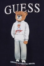 GUESS BEAR LS SWEATER NAVY ΠΟΥΛΟΒΕΡ - Image 3