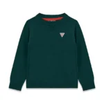 GUESS LS SWEATER CORE ΠΛΕΚΤΟ GREEN ΜΠΛΟΥΖΑ