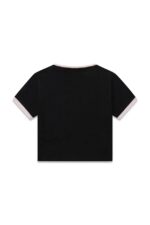 GUESS CROP T-SHIRT BLACK LEOPARD ΜΠΛΟΥΖΑ - Image 2