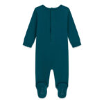 GUESS BABY BEAR INTERLOCK OVERALL GREEN ΦΟΡΑΜΚΙ - Image 2
