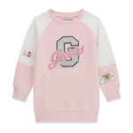 GUESS LS ACTIVE DRESS PINK BEAR ΦΟΡΕΜΑ