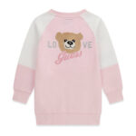 GUESS LS ACTIVE DRESS PINK BEAR ΦΟΡΕΜΑ - Image 2
