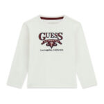 GUESS LS T-SHIRT AUTHENTIC WHITE ΜΠΛΟΥΖΑ
