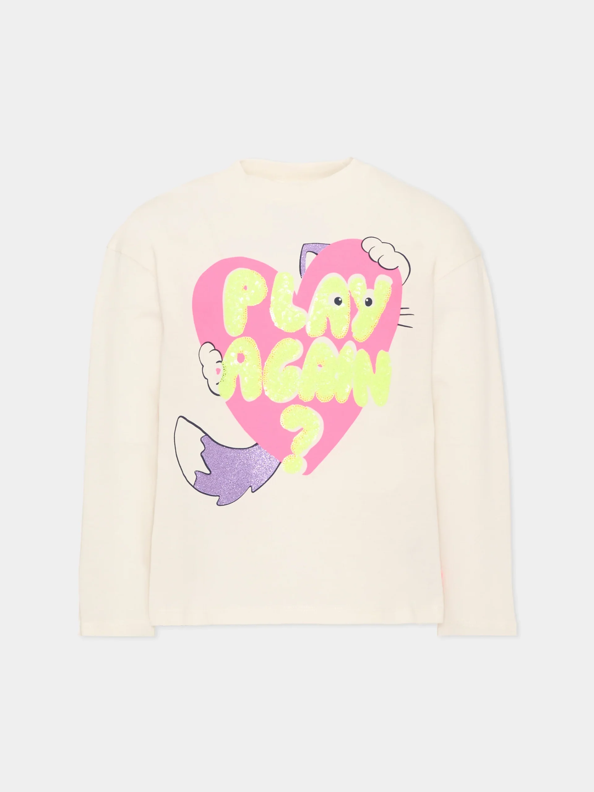 Image_124990_11_817e9ca5-e20a-4a39-881c-8ebcf052fc26 BILLIEBLUSH LONG SLEEVE T-SHIRT PLAY AGAIN? ΜΠΛΟΥΖΑ - Image 1