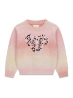 GUESS LS SWEATER PINK ΠΟΥΛΟΒΕΡ