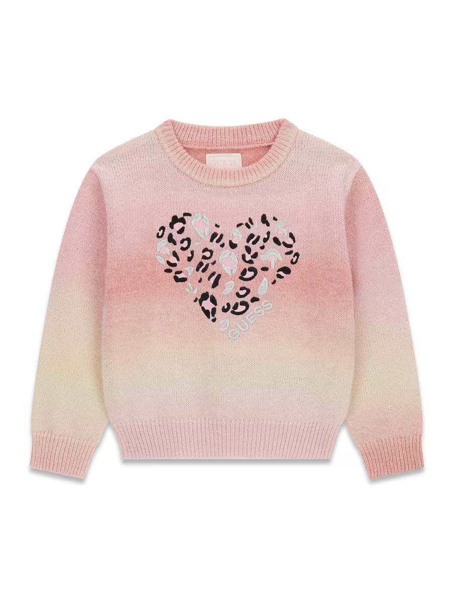 K6YR04Z0814-FMEO GUESS LS SWEATER PINK ΠΟΥΛΟΒΕΡ - Image 1