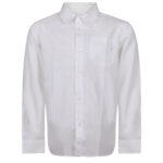 TRUSSARDI SHIRT SILERU WHITE ΠΟΥΚΑΜΙΣΟ