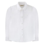 TRUSSARDI BABY SHIRT ARVALON WHITE ΠΟΥΚΑΜΙΣΟ