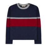 TRUSSARDI SWEATER PECALD NAVY ΠΟΥΛΟΒΕΡ