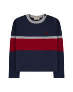 TRUSSARDI SWEATER PECALD NAVY ΠΟΥΛΟΒΕΡ