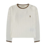 TRUSSARDI SWEATER ALLICE OFF-WHITE ΠΟΥΛΟΒΕΡ