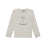TRUSSARDI LS T-SHIRT SONPET WHITE ΜΠΛΟΥΖΑ