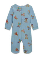 GUESS BABY INTERLOCK OVERALL BLUE ΦΟΡΜΑΚΙ - Image 2