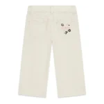 GUESS RIGID BULL DENIM PALAZZO BEIGE ΠΑΝΤΕΛΟΝΙ - Image 2