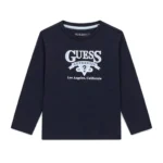 GUESS LS T-SHIRT AUTHENTIC NAVY ΜΠΛΟΥΖΑ