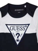 GUESS BABY SET LOGO BLACK ΠΑΝΤΕΛΟΝΙ & ΚΟΡΜΑΚΙ - Image 4