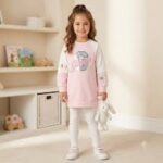 GUESS LS ACTIVE DRESS PINK BEAR ΦΟΡΕΜΑ - Image 5