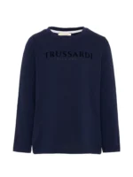 TRUSSARDI LS T-SHIRT LUNGA NAVY ΜΠΛΟΥΖΑ