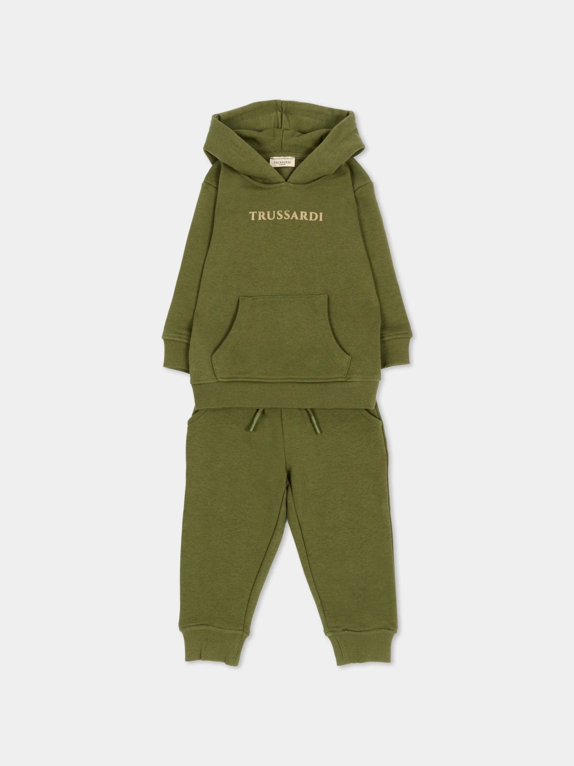 Image_127670_11 TRUSSARDI SET FELPERIA GREEN ΦΟΥΤΕΡ & ΠΑΝΤΕΛΟΝΙ - Image 1