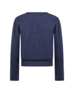 TRUSSARDI LS SWEATER NAVY ΠΛΕΚΤΟ ΦΟΥΤΕΡ - Image 2
